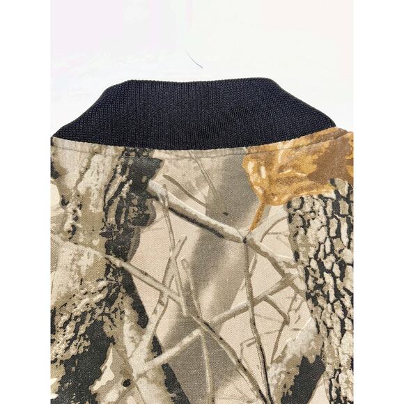 Vintage Bob Allen Jacket Men L Brown Real Tree Coat Reversible Hunting 90s - Picture 4 of 11